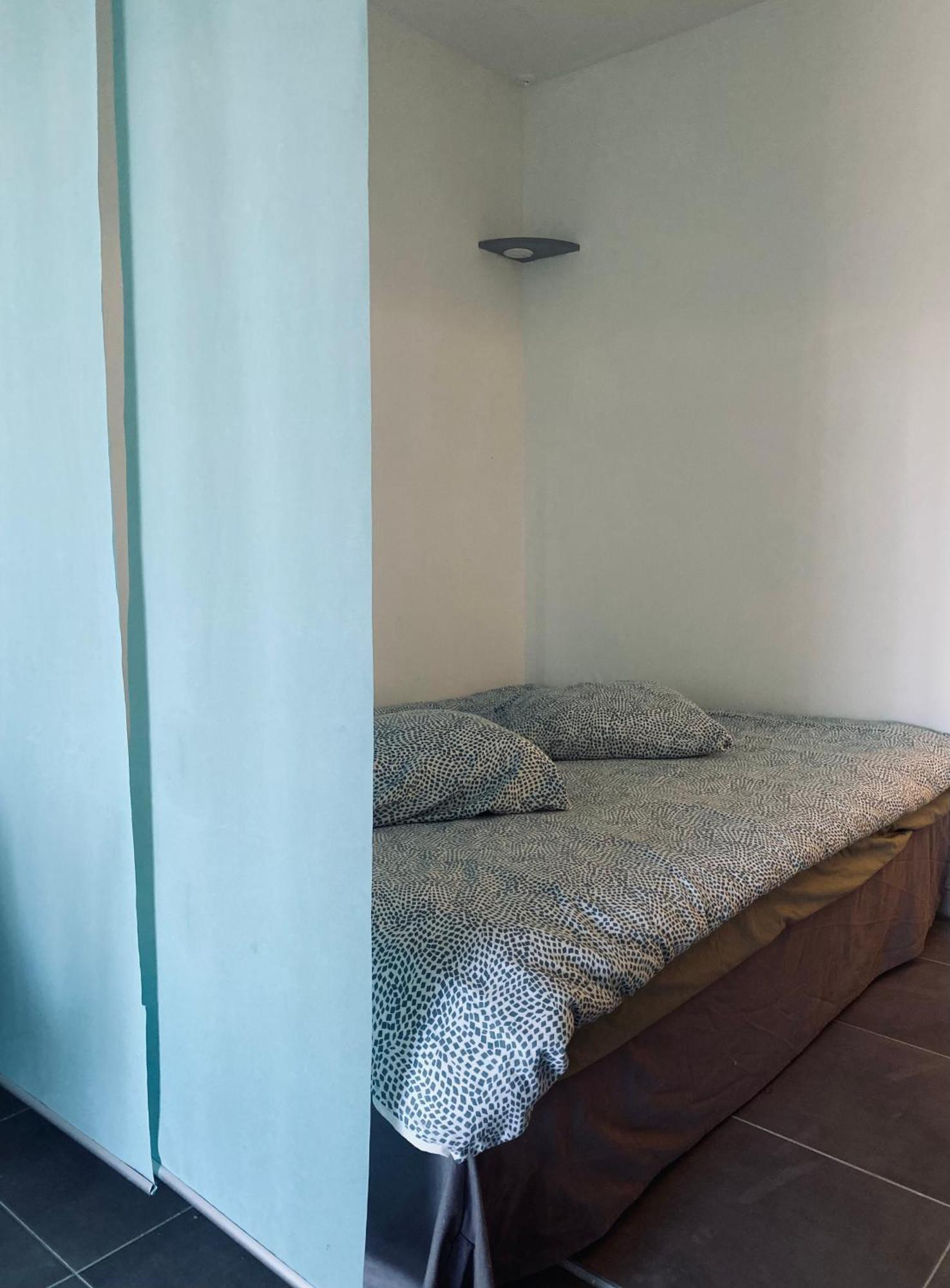 Studio Jardin Fleuris Parking Niza Exterior foto